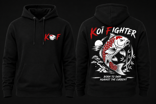 Sweat à capuche "Koï Fighter"