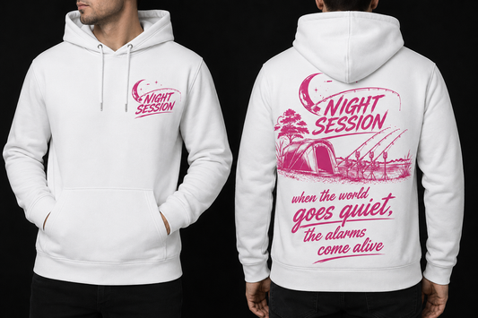 Sweat à capuche "Night Session"